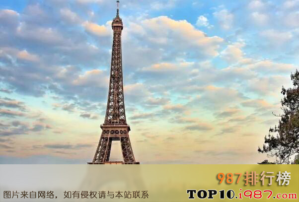 十大法国标志性建筑之埃菲尔铁塔