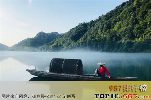 十大湖南景点之东江湖风景旅游区