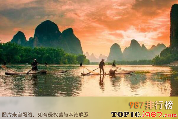 十大全国环境最好的旅游城市之桂林