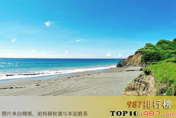 十大台湾浪漫海滩之花莲水琏海滩