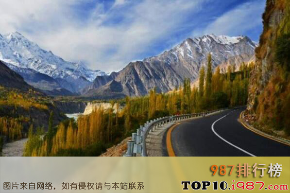 十大风景最美公路之中国喀喇昆仑公路