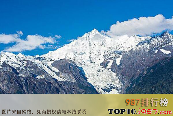 十大世界最危险山峰之卡瓦格博峰