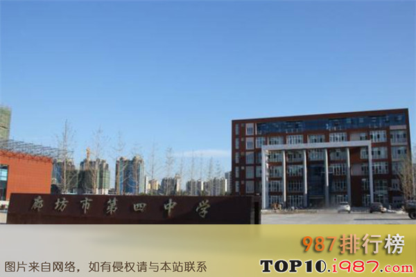 十大河北初中之廊坊市第四中学