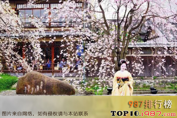 十大日本不可错过的赏樱名所之京都祗园