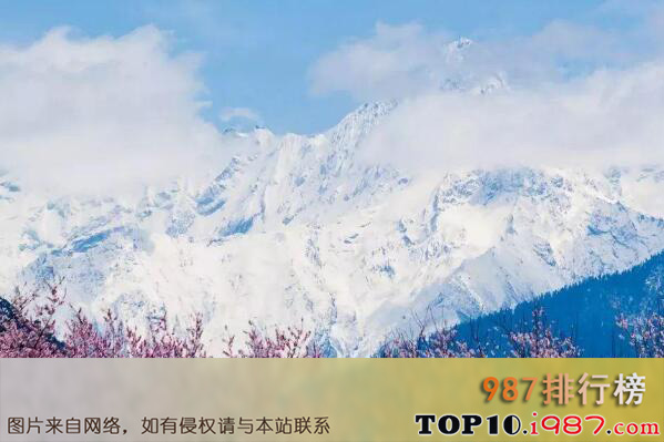 十大最美的景色之西藏南迦巴瓦峰
