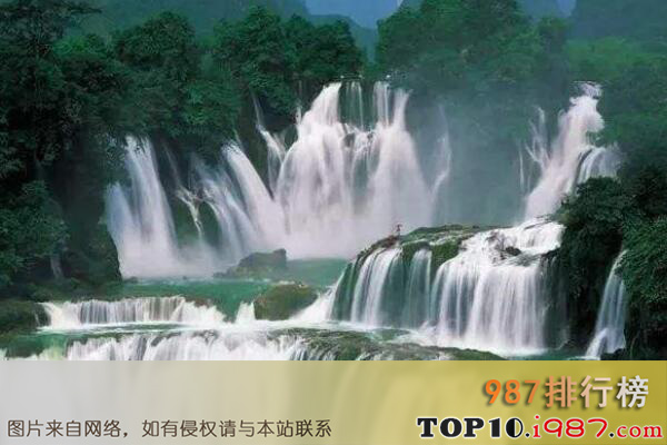 十大世界最美瀑布之中国广西德天瀑布