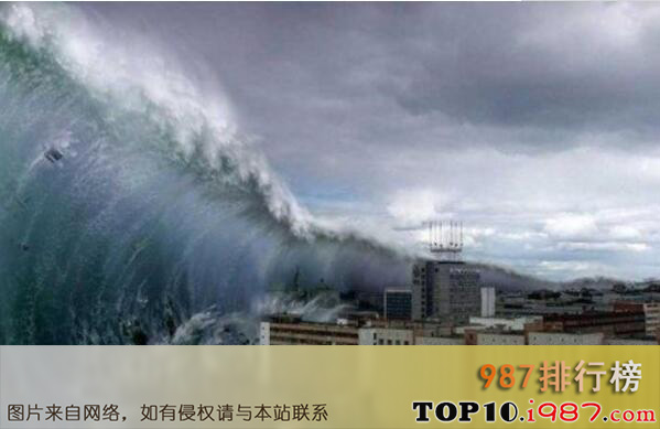十大20世纪世界自然灾难之海啸