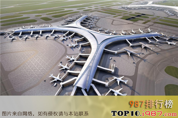 十大世界最大机场之香港国际机场
