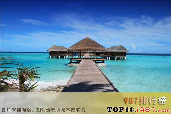 世界十大海岛旅游胜地之马尔代夫