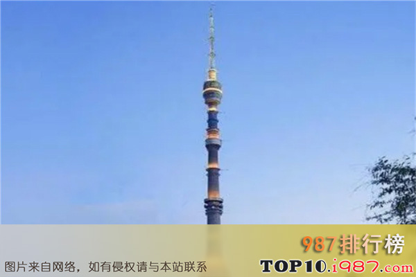 十大世界最高的塔之华尔扎那电视塔