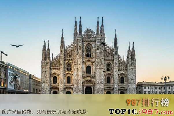 十大世界著名哥特式建筑之米兰大教堂
