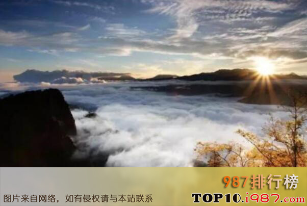 十大3月份国内最佳旅游地之台湾阿里山