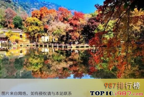 十大12月份国内最佳旅游地之苏州天平山