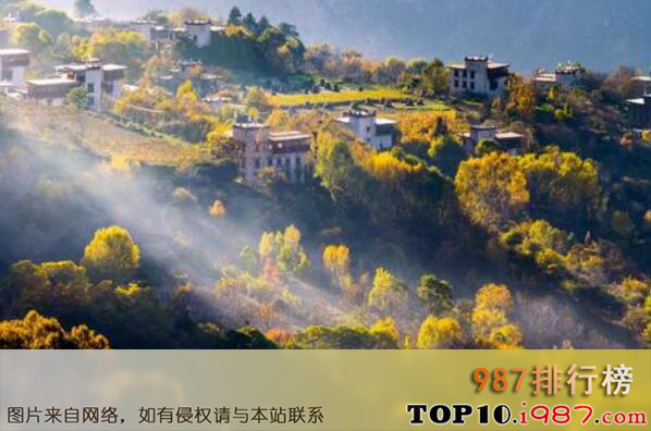 十大12月份国内最佳旅游地之丹巴藏寨