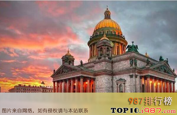 十大7月旅游国外最佳地之圣彼得堡