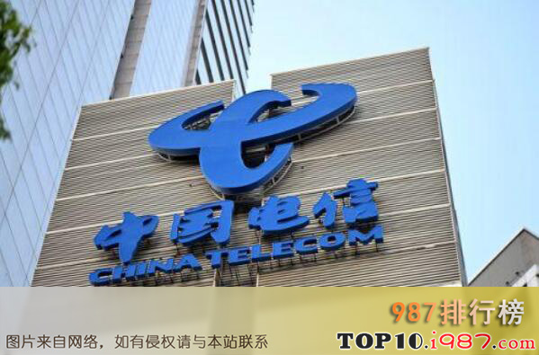十大电信公司-500强电信公司之中国电信集团公司