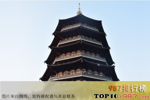 十大杭州著名景点之雷峰塔