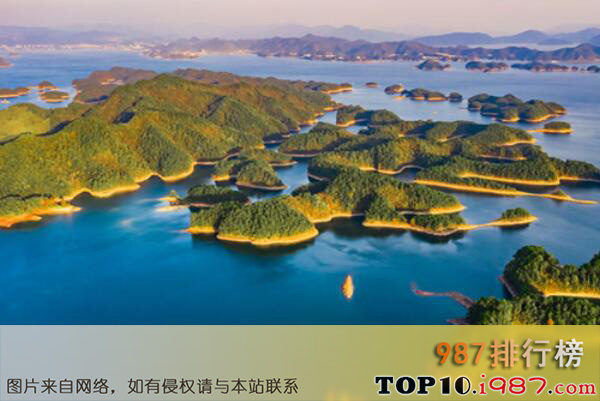 十大杭州著名景点之千岛湖风景名胜区