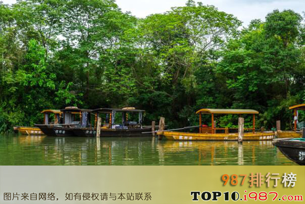 十大杭州著名景点之西溪湿地旅游区