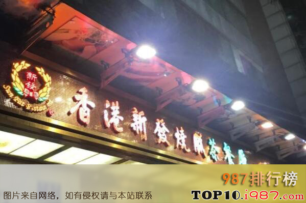 十大深圳最出名的茶餐厅之香港新发烧腊茶餐厅