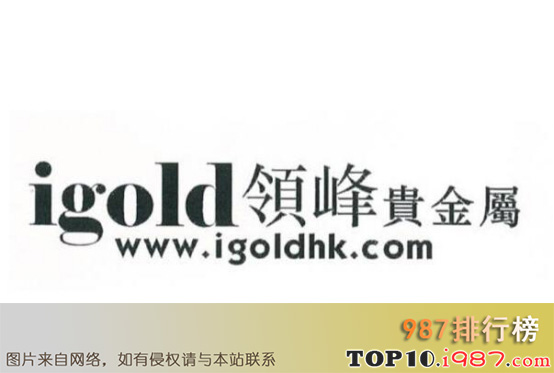 十大香港贵金属交易平台之领峰贵金属有限公司
