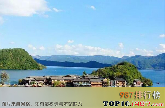 十大四川旅游景点之泸沽湖