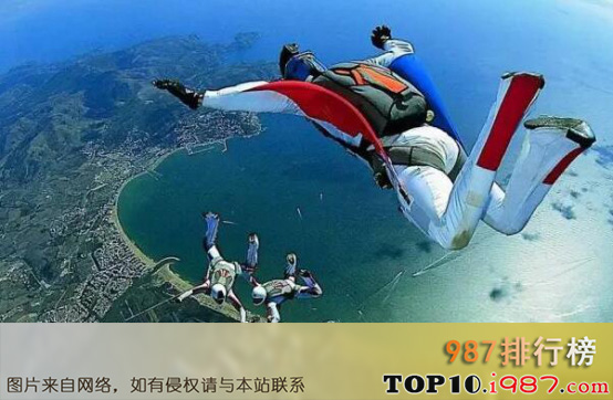 十大世界跳伞圣地之澳大利亚大堡礁