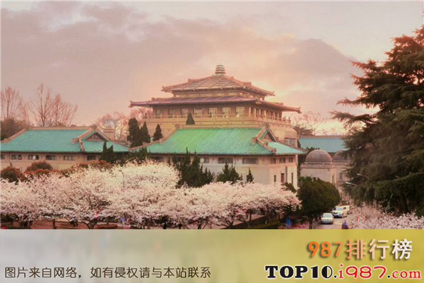 十大全国名校最新之武汉大学