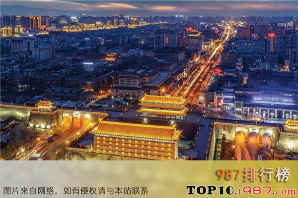 中国美女最多的十大城市之西安