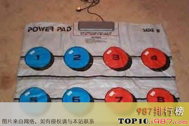 十大令人望尘莫及的土豪游戏装备之任天堂《运动会》power pad