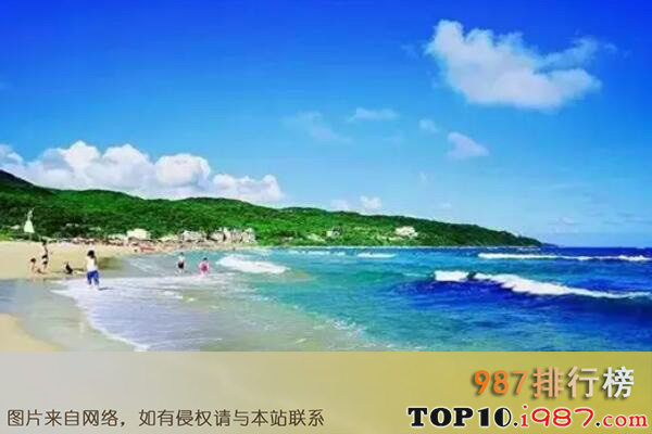 十大台湾浪漫海滩之垦丁南湾
