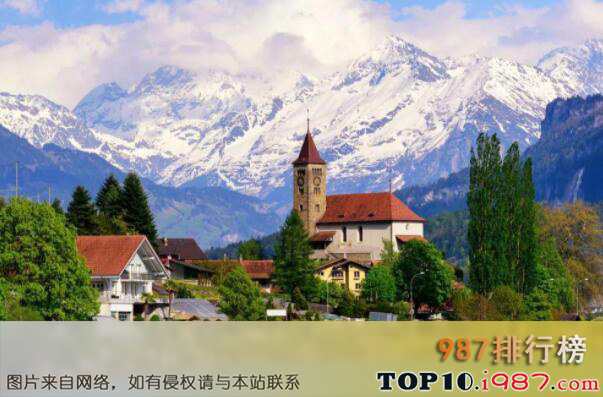 十大1月旅游国外最佳地之瑞士