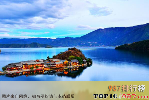十大5月份国内最佳旅游地之泸沽湖