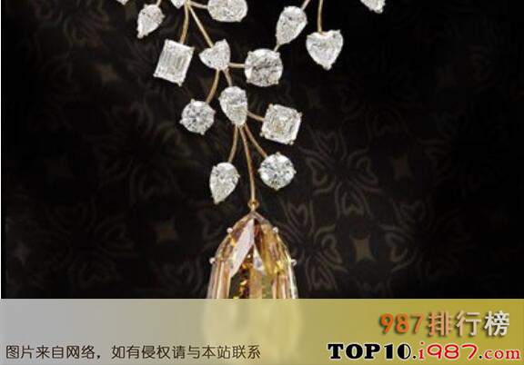 十大奢侈品项链之l` incomparable diamond necklace