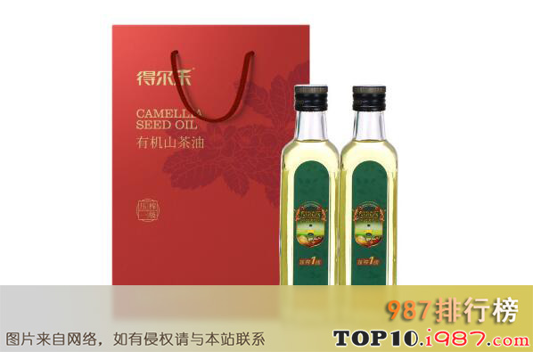 十大茶籽油品牌之得尔乐