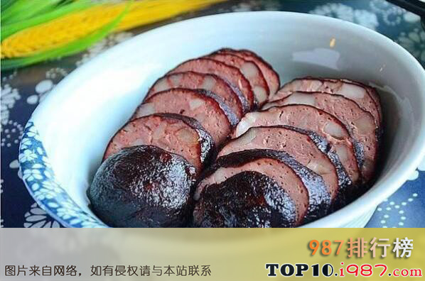 十大湖南特色的传统名吃之宝庆猪血丸子