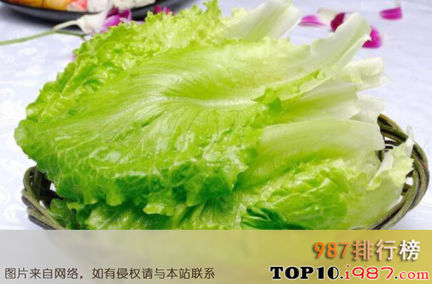 十大最常见的叶菜类蔬菜品种之生菜