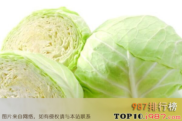 十大最常见的叶菜类蔬菜品种之卷心菜