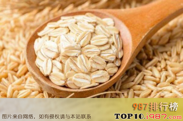 最健康的十大主食品种之燕麦