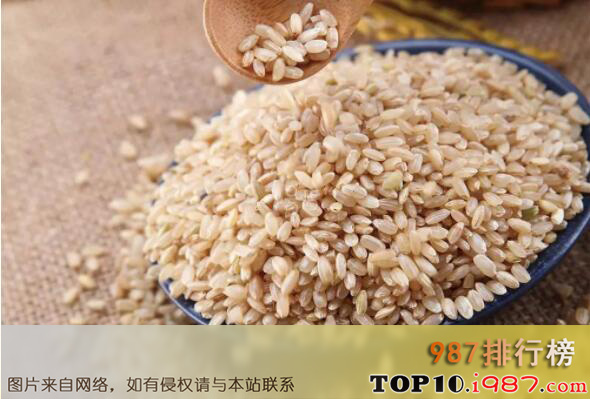 十大最健康的主食品种之糙米