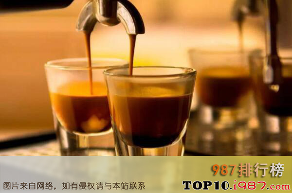 十大常见的咖啡口味之浓缩咖啡