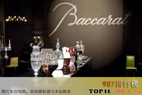 十大世界顶级酒具品牌之baccarat