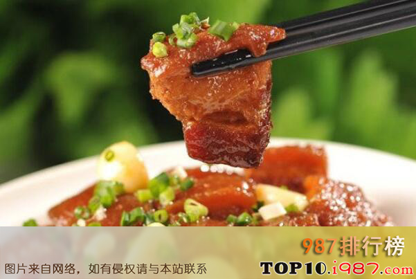 十大最好吃的本帮菜之上海红烧肉