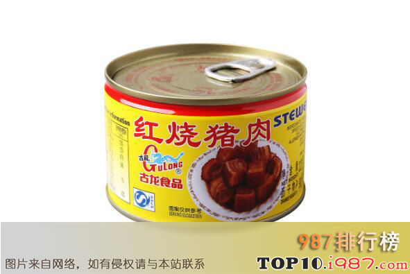 十大罐头品牌之古龙gulong