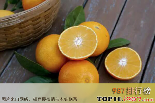十大世界最受欢迎的水果之橙子