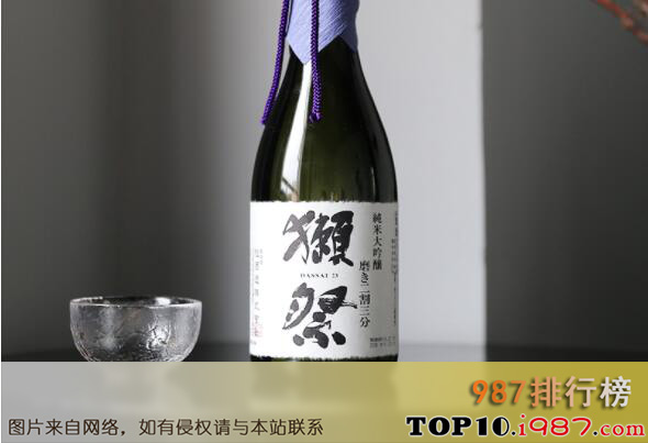 十大日本清酒品牌之獭祭dassai