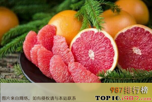 十大世界公认最营养的水果品种之葡萄柚