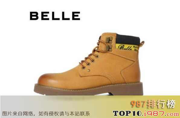 十大男士马丁靴品牌榜之百丽belle