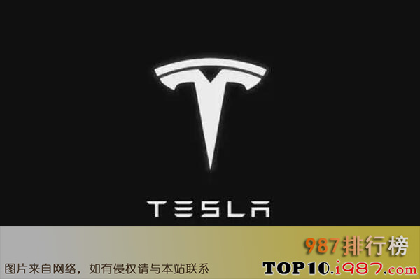 十大美国知名品牌之tesla特斯拉