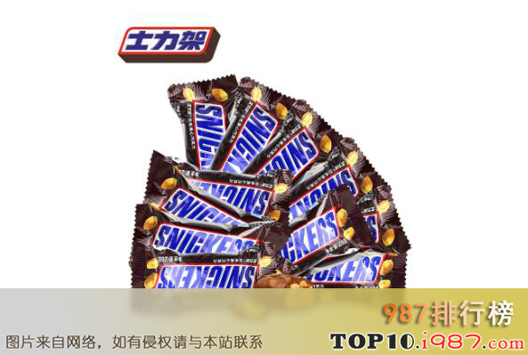 十大国外进口糖果品牌之snickers士力架